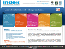 Tablet Screenshot of index-spa.net